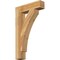 Ekena Millwork Thorton Block Rough Sawn Bracket, Western Red Cedar, 4"W x 18"D x 30"H BKT04X18X30THR05RWR - alternate 1